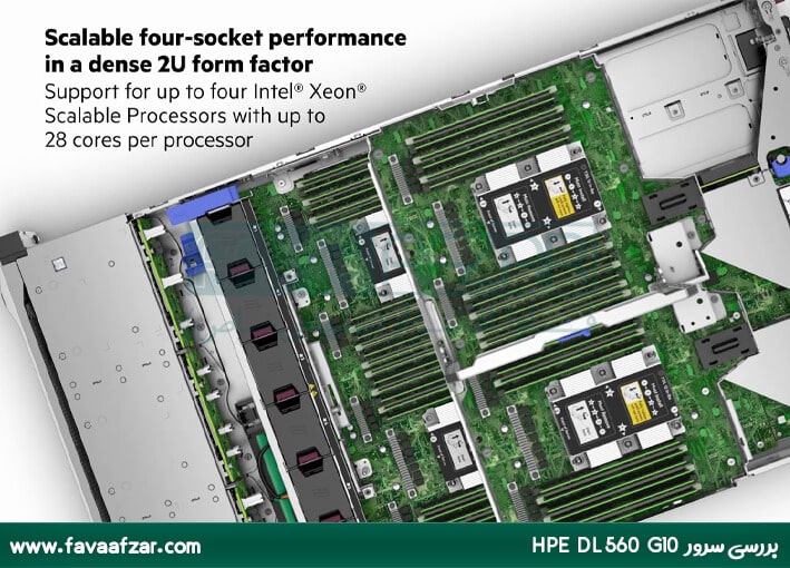 سرور HPE dl560 g10